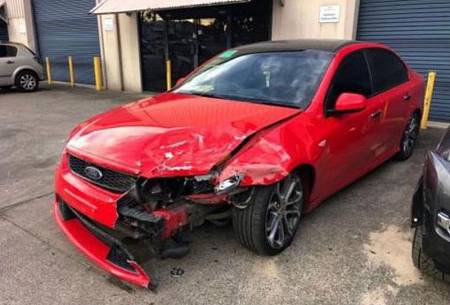 WRECKING 2010 FORD FG FALCON XR6 TURBO FOR PARTS ONLY